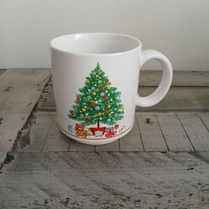 Vintage Himark Happy Holidays Christmas Mug Made In Japan